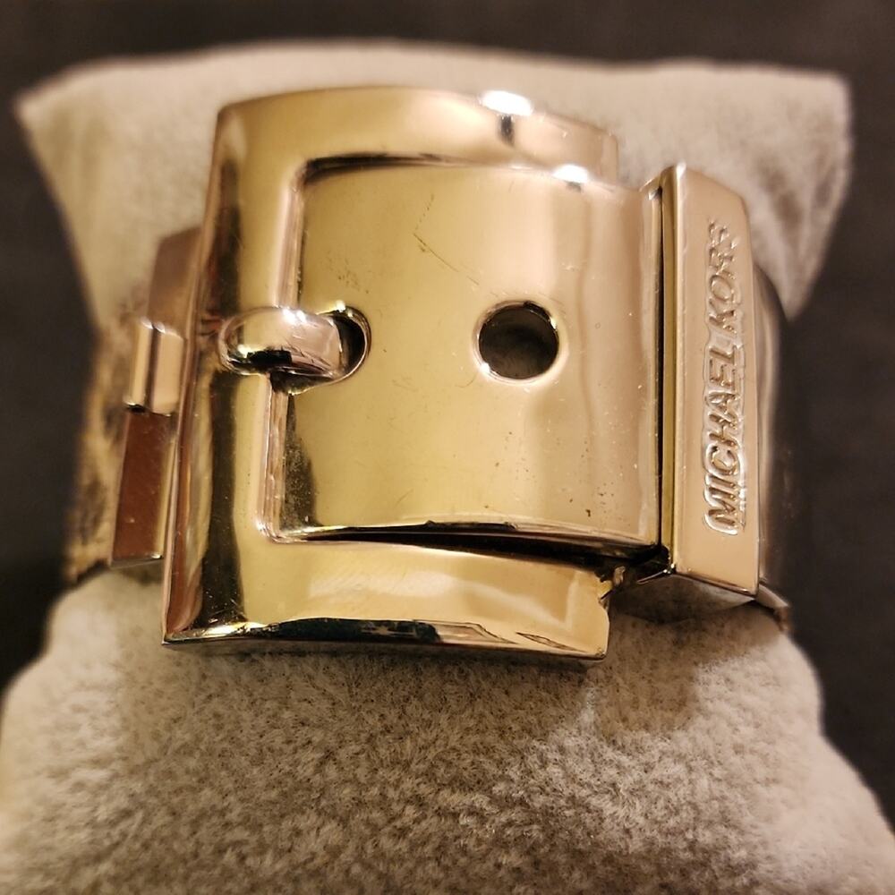 Michael Kors Silver Tone Jewelry Statement Bracelet